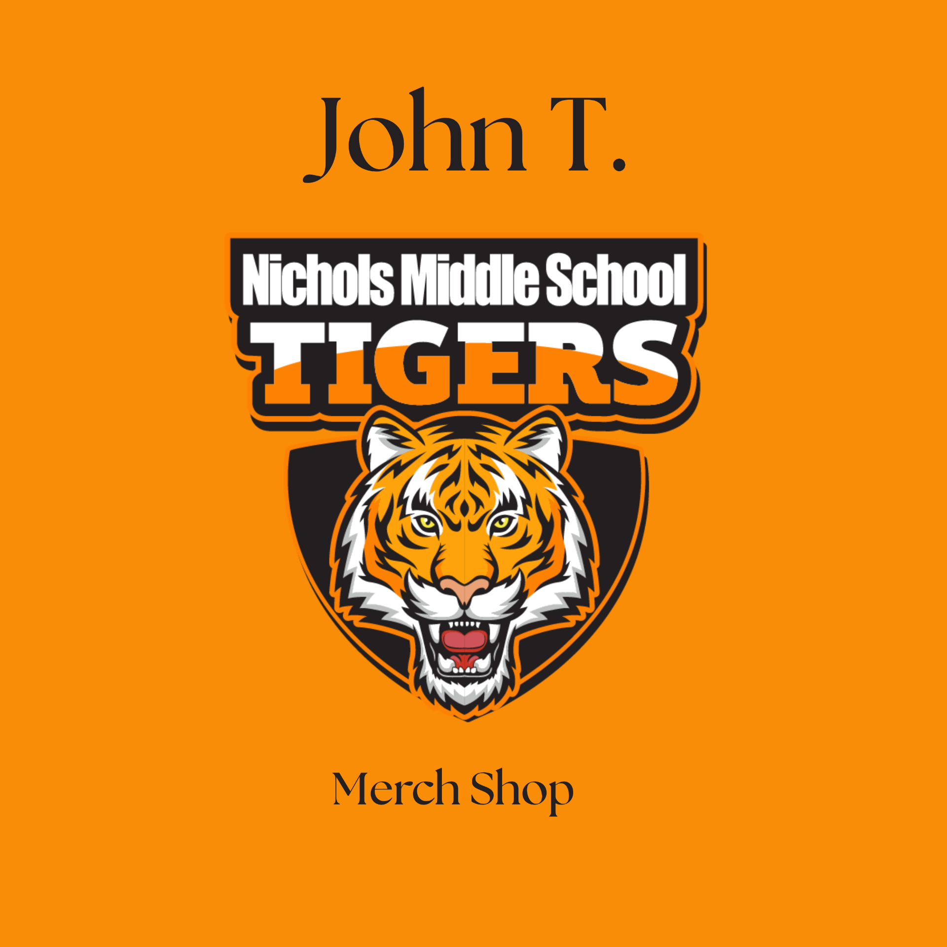 Nichols Middle School Tigers logo
