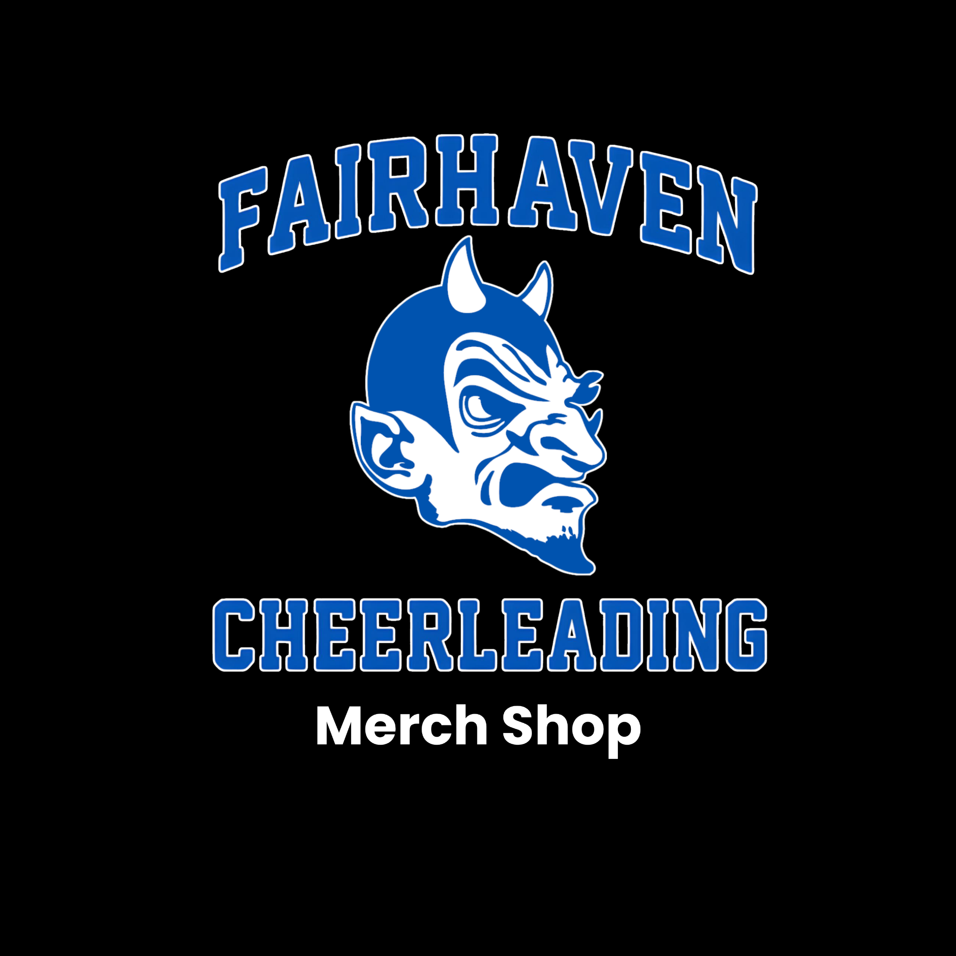 Fairhaven Blue Devils Cheerleading logo